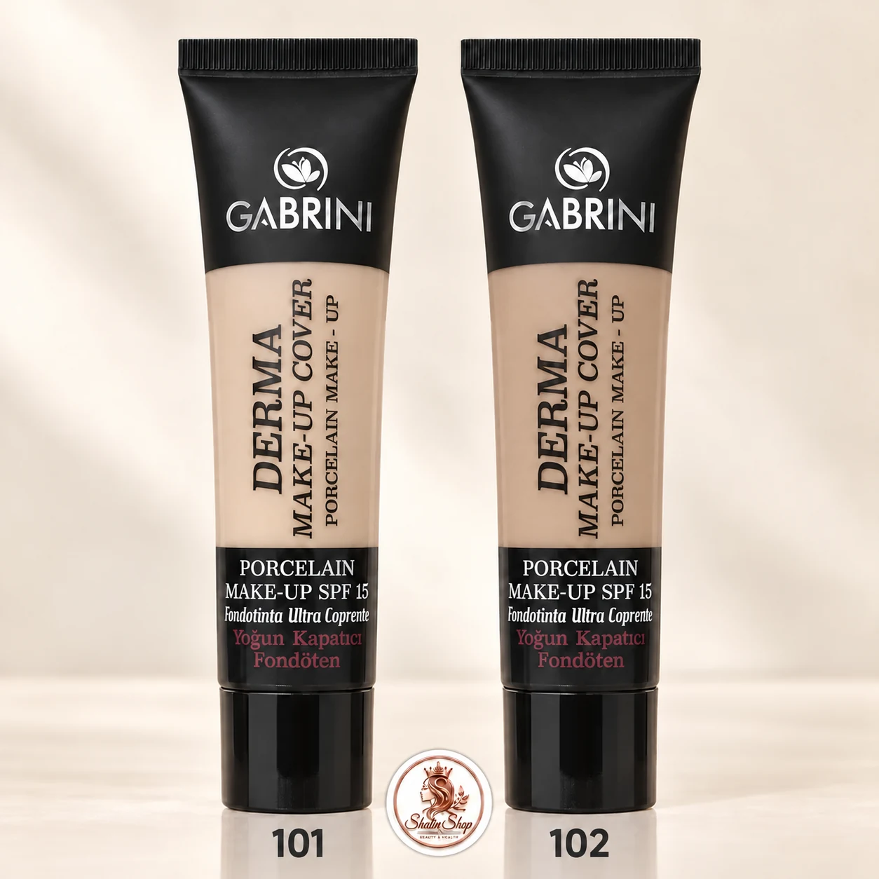 کرم پودر تیوپی گابرینی Gabrini Derma - تصویر 2